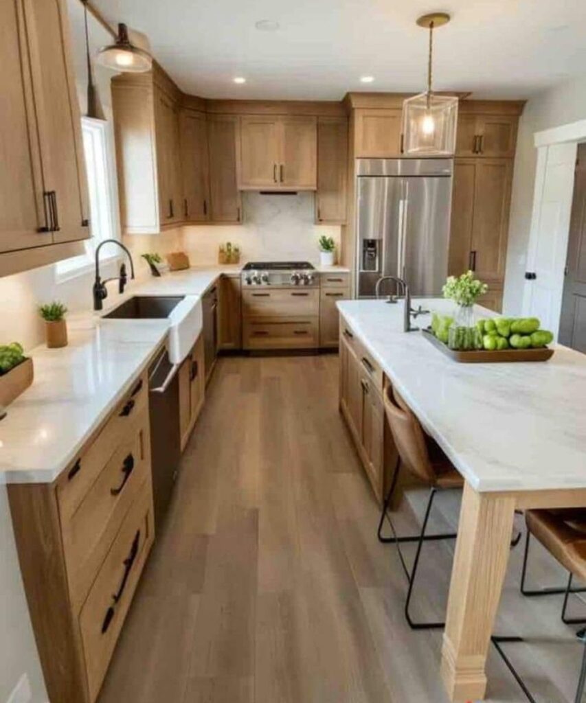 20 Stunning White Oak Kitchen Cabinets Ideas