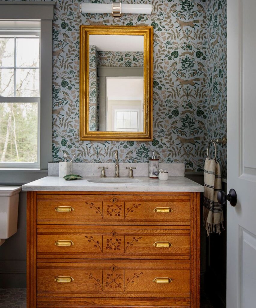 Best Bathroom Wallpaper Ideas
