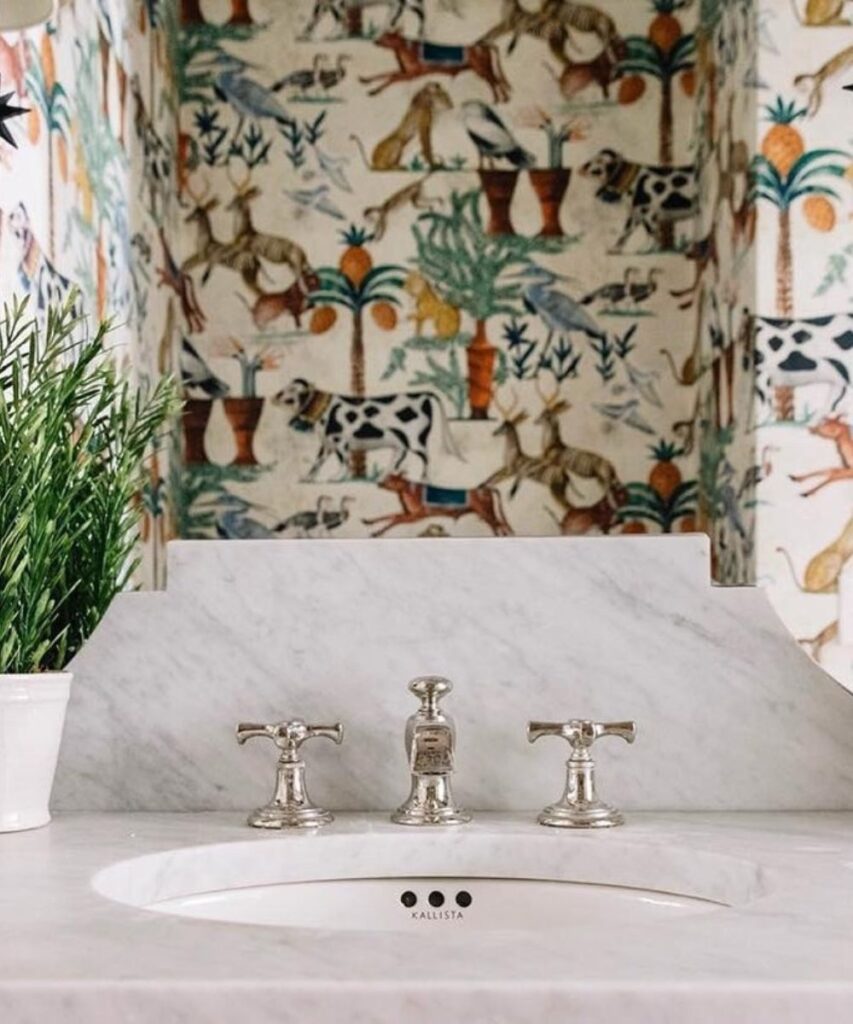 Best Bathroom Wallpaper Ideas