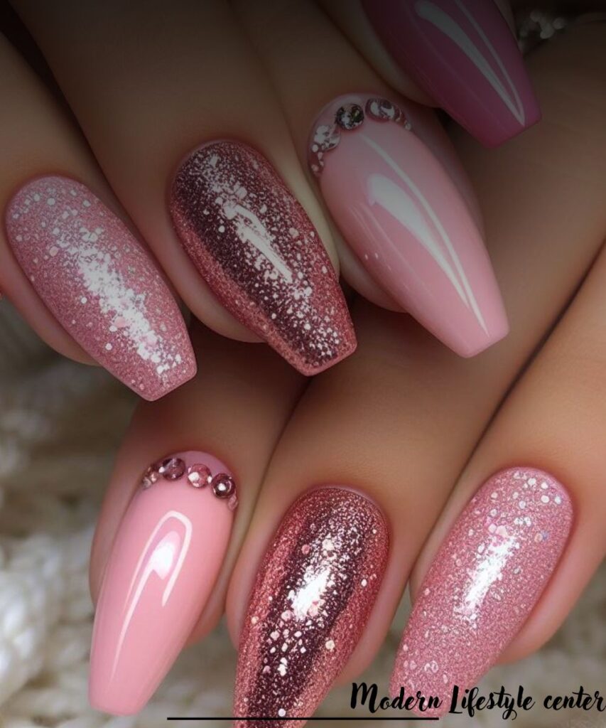 Gorgeous Pink Nail Designs
