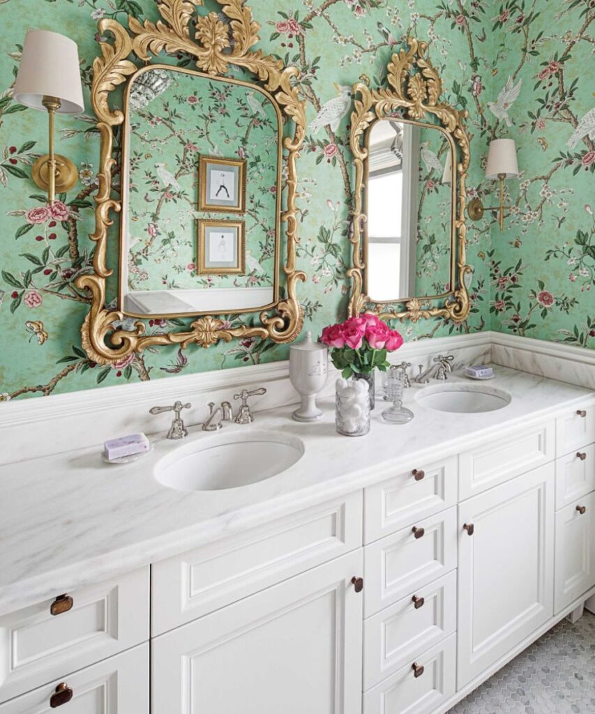 Best Bathroom Wallpaper Ideas