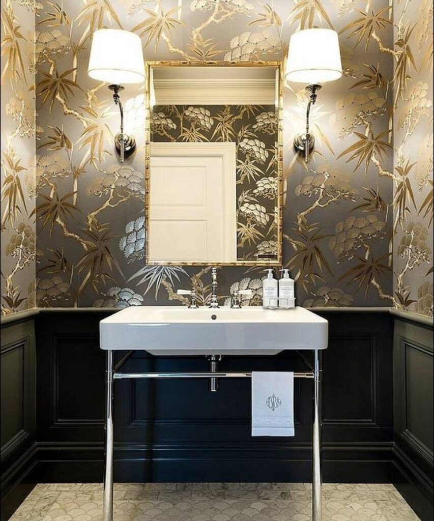 Best Bathroom Wallpaper Ideas