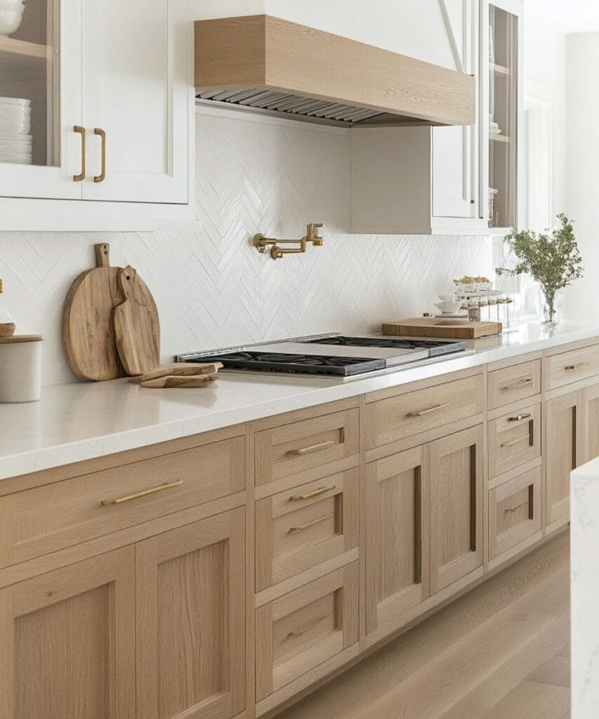 20 Stunning White Oak Kitchen Cabinets Ideas