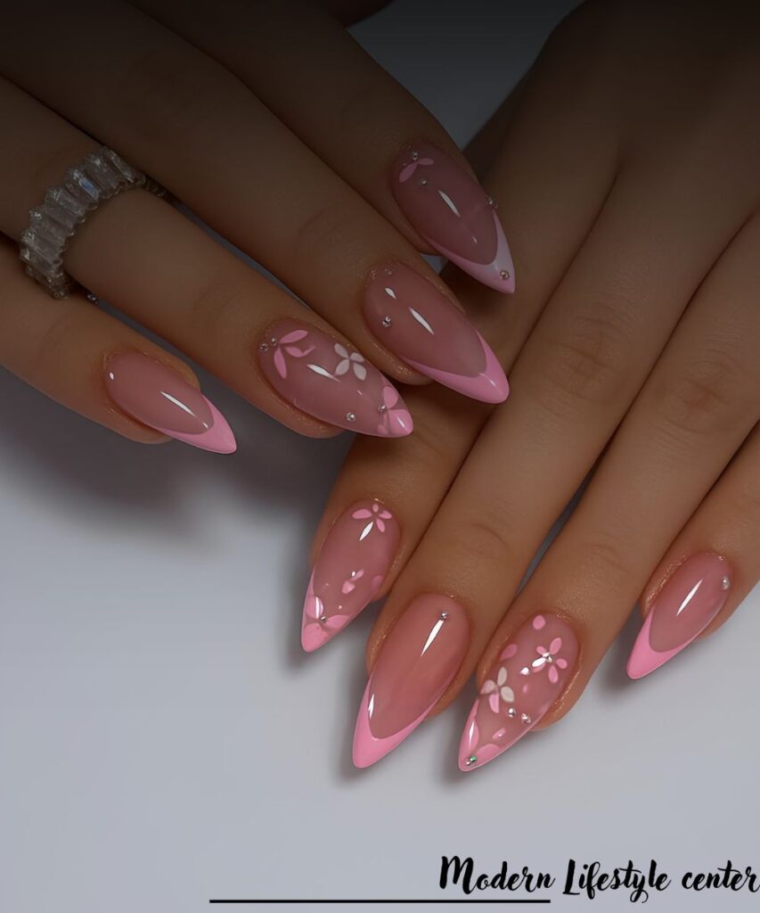 Gorgeous Pink Nail Designs