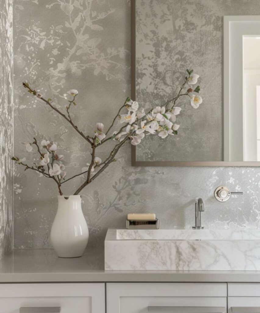 Best Bathroom Wallpaper Ideas