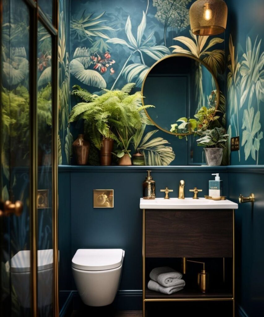 Best Bathroom Wallpaper Ideas