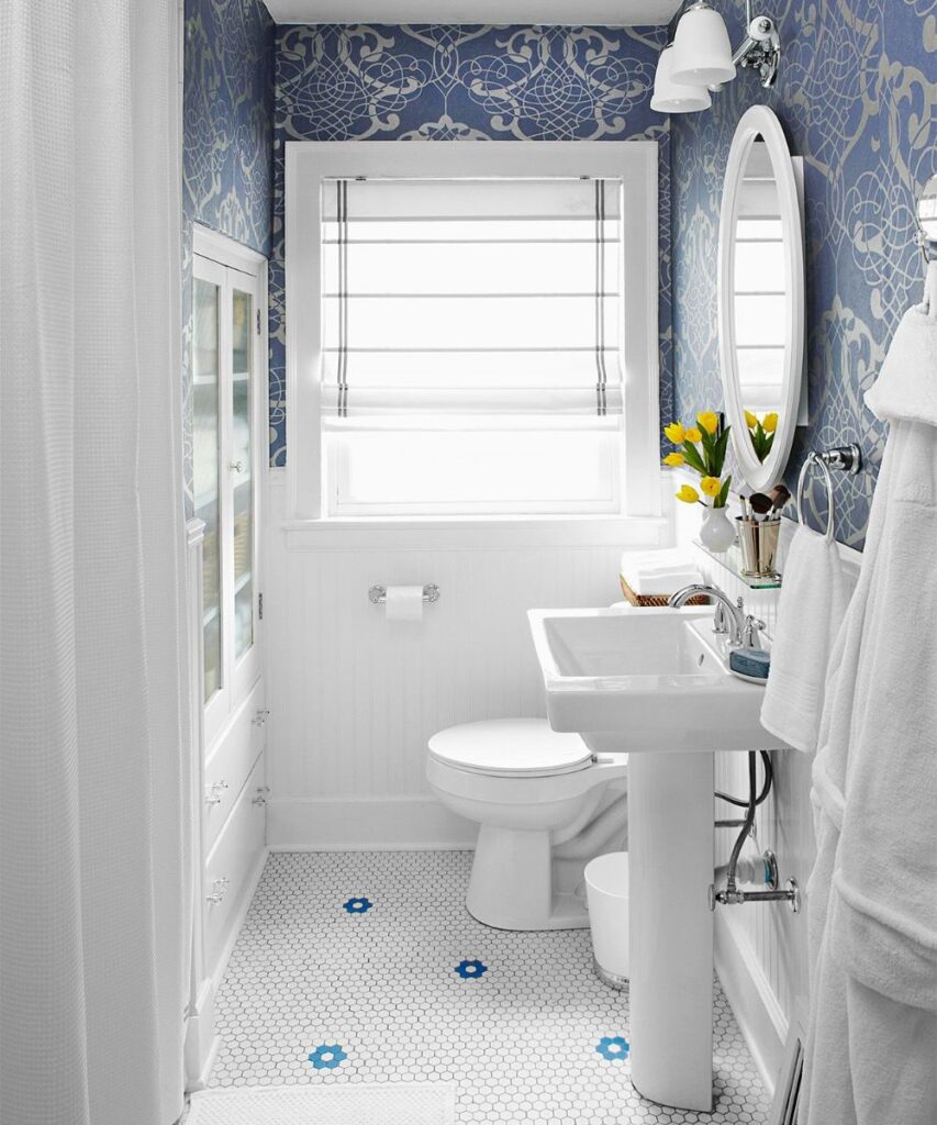 Best Bathroom Wallpaper Ideas