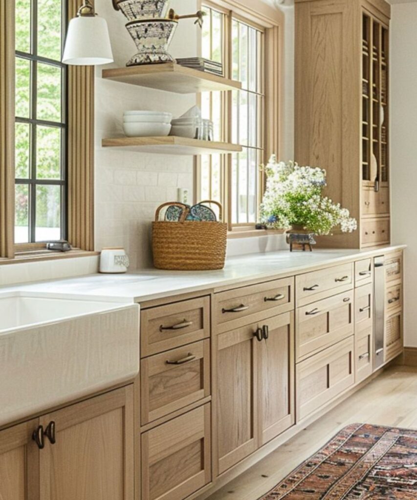 20 Stunning White Oak Kitchen Cabinets Ideas