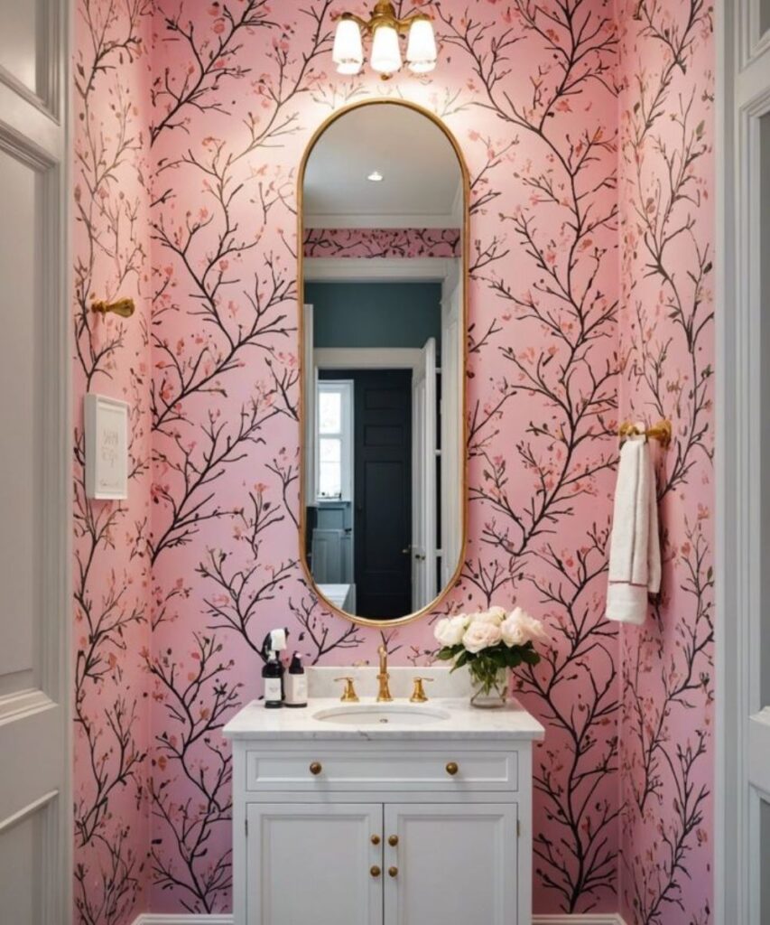 Best Bathroom Wallpaper Ideas