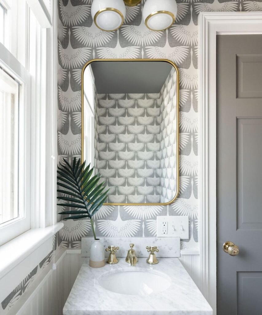 Best Bathroom Wallpaper Ideas