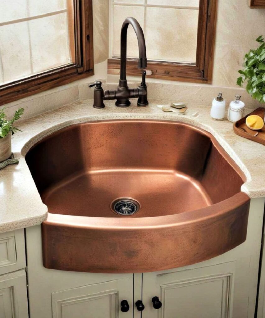 20 Brilliant Corner Kitchen Sink Ideas