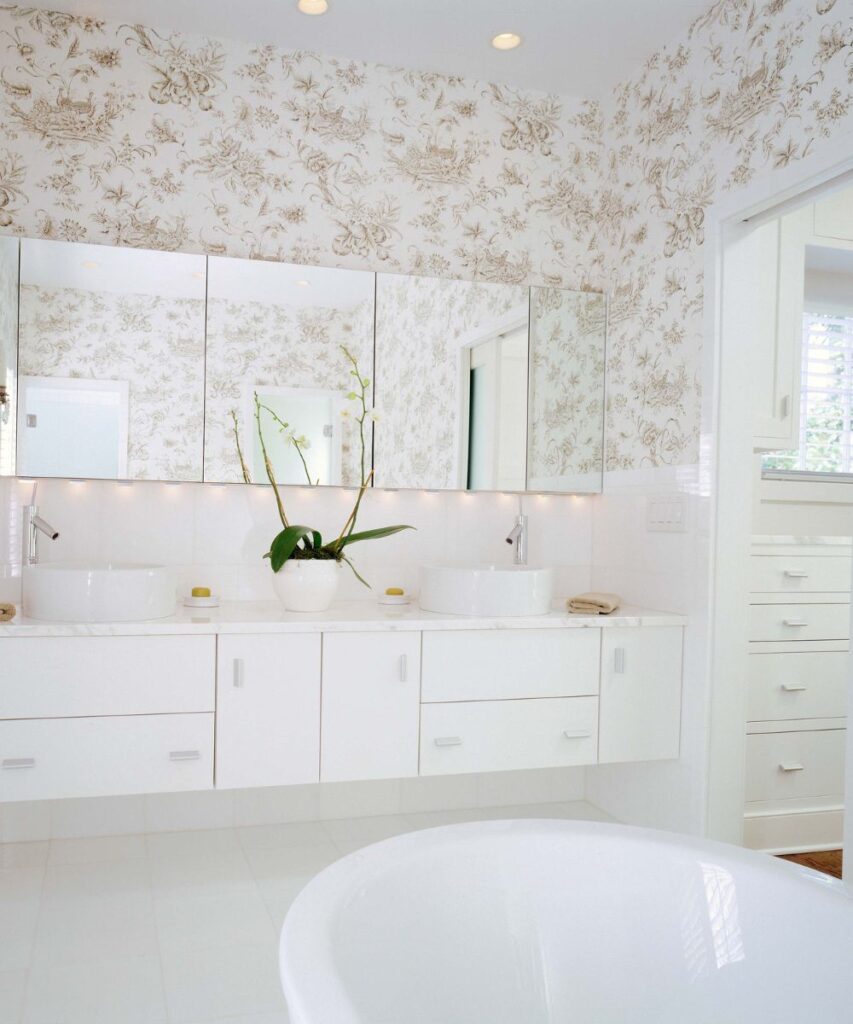 Best Bathroom Wallpaper Ideas