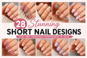 28 Stunning Short Nail Designs That Are Trending Everywhere