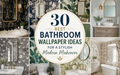 Best Bathroom Wallpaper Ideas