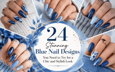 Stunning Blue Nail Designs