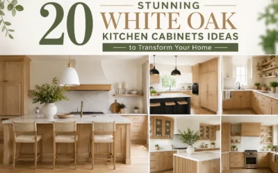 20 Stunning White Oak Kitchen Cabinets Ideas