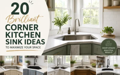 20 Brilliant Corner Kitchen Sink Ideas
