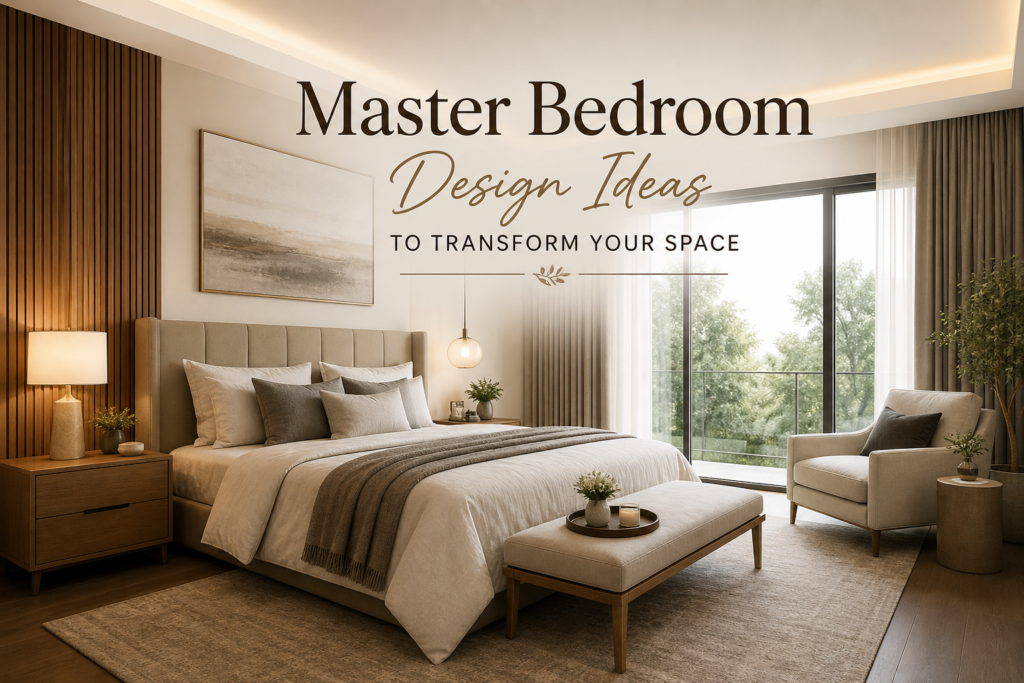 20 Master Bedroom Design Ideas to Transform Your Space