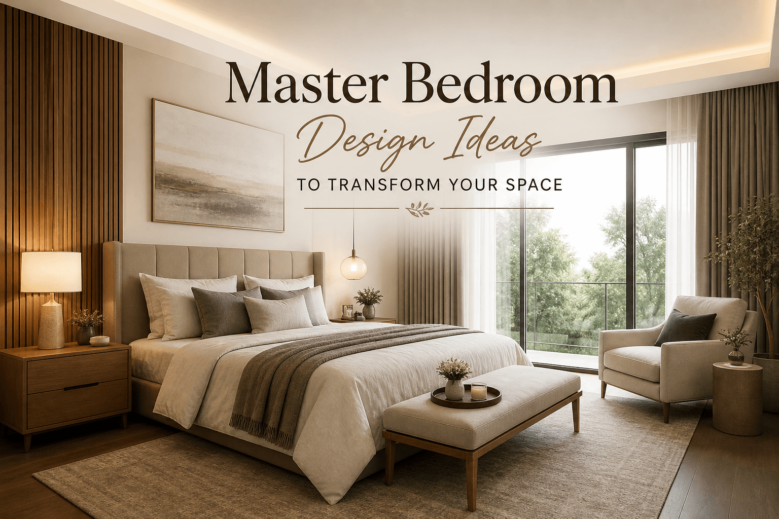 20 Master Bedroom Design Ideas to Transform Your Space