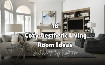 18 Cozy Aesthetic Living Room Ideas