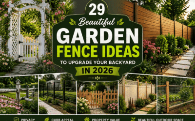 29 Beautiful Garden Fence Ideas