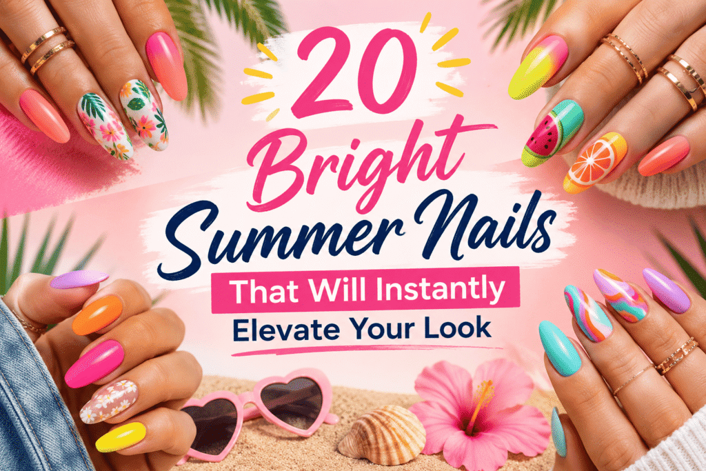 20 Bright Summer Nails That Will Instantly Elevate Your Look
