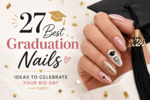 27 Best Graduation Nails Ideas to Celebrate Your Big Day