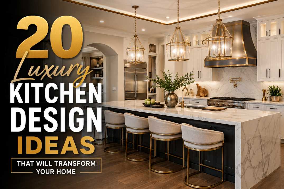 20 Luxury Kitchen Design Ideas