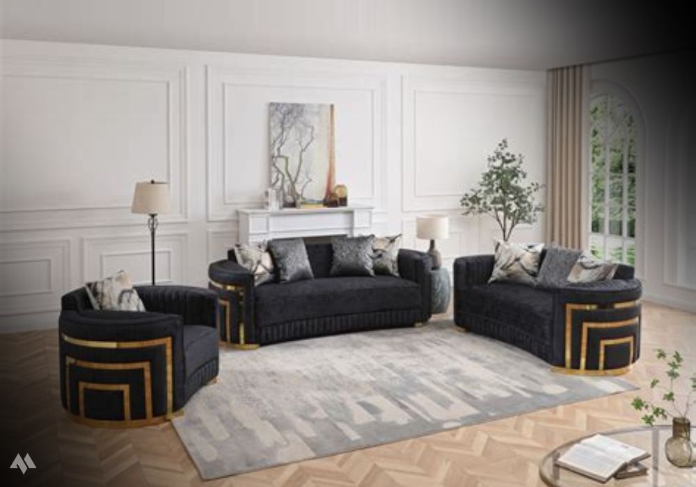 10 Stunning Black Living Room Set Ideas That