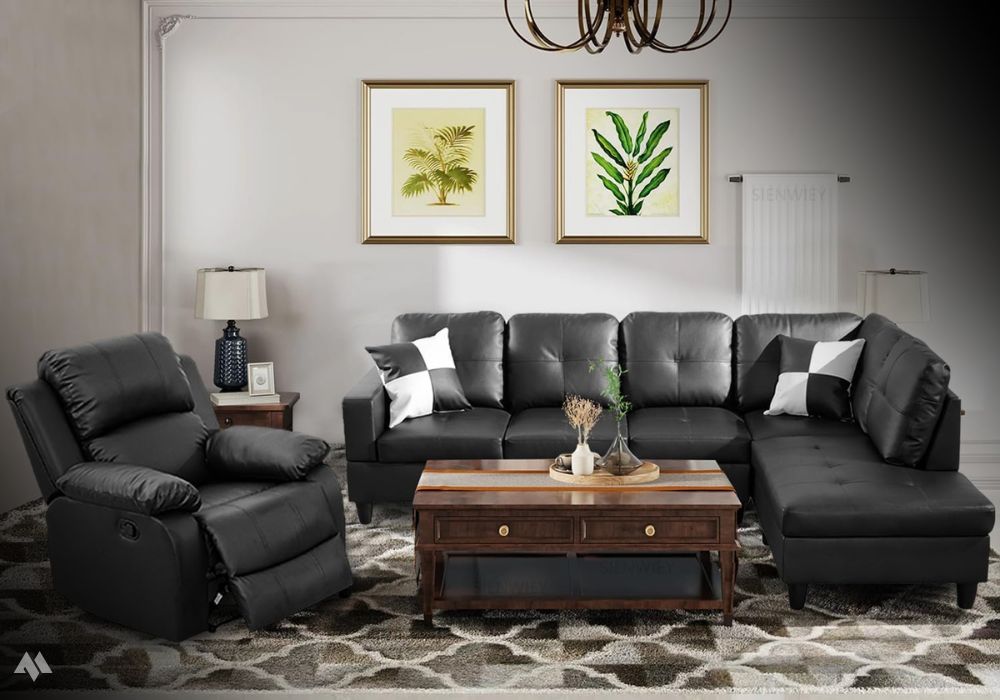 10 Stunning Black Living Room Set Ideas That