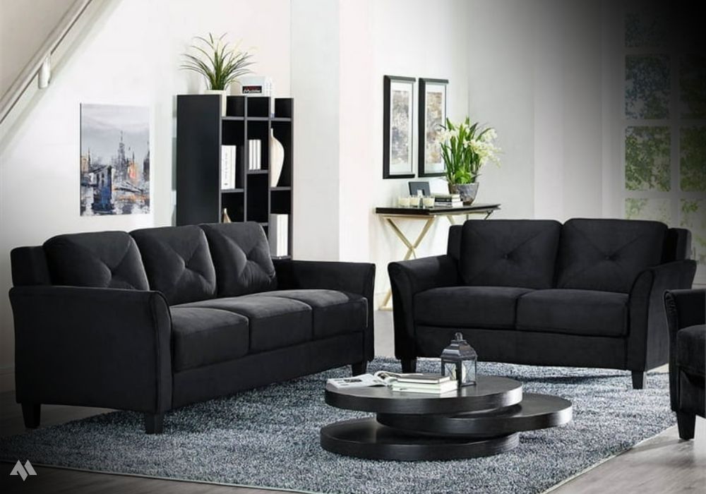 10 Stunning Black Living Room Set Ideas That