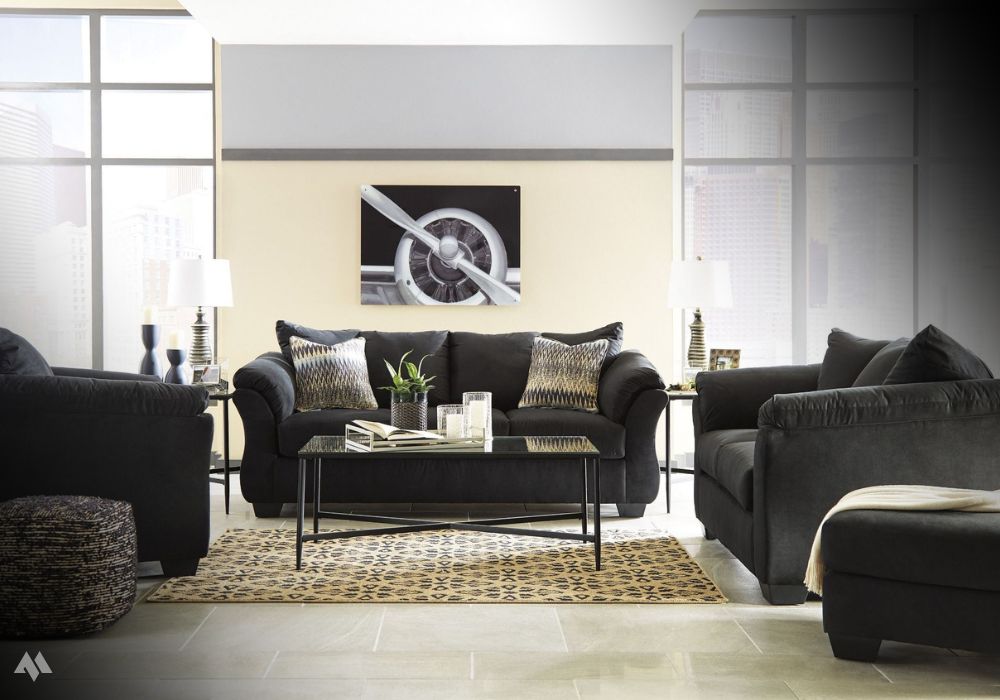 10 Stunning Black Living Room Set Ideas That