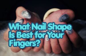 Nail shape ideas showing different nail designs and styles for choosing the best nail shape