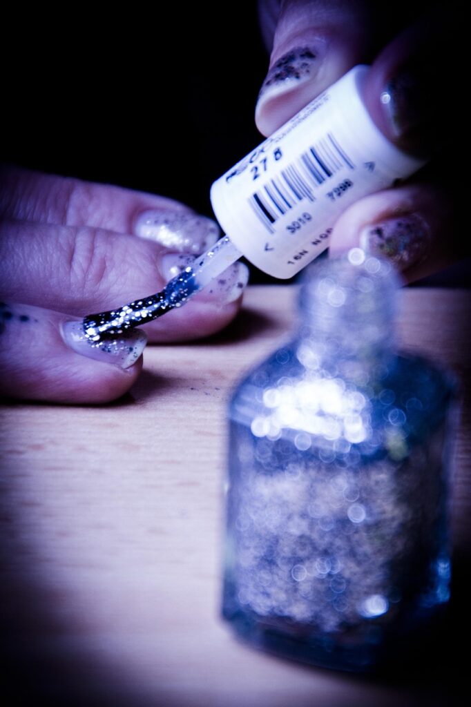 Professional Nail Preparation Before Cat Eye Nail Polish Application